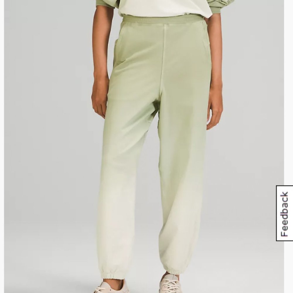 Lululemon LA Super-High-Rise Jogger Fern Size 8